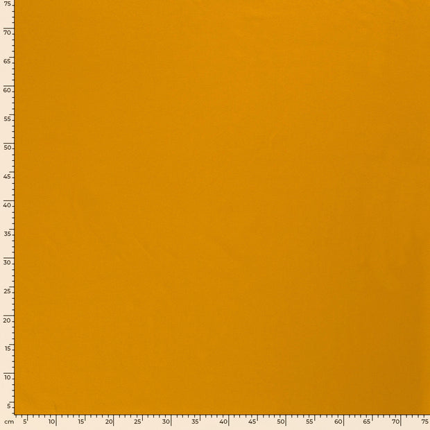 Cotton Jersey fabric Unicolour Oker