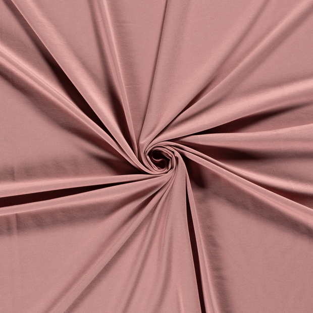 Bamboo Jersey fabric Old Pink