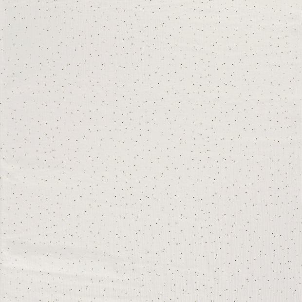 Muslin fabric Off White matte 