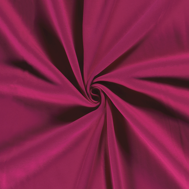 Jogging fabric Fuchsia brushed 