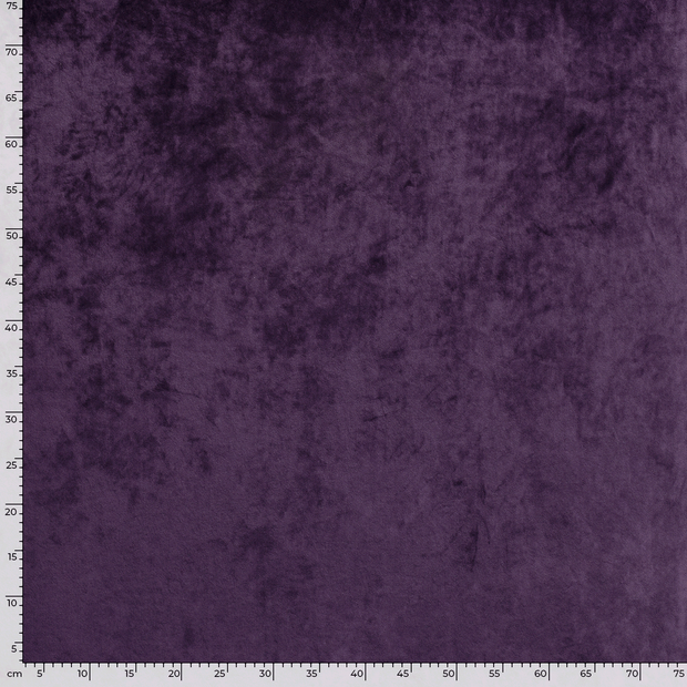 Terciopelo tela Unicolor Morado
