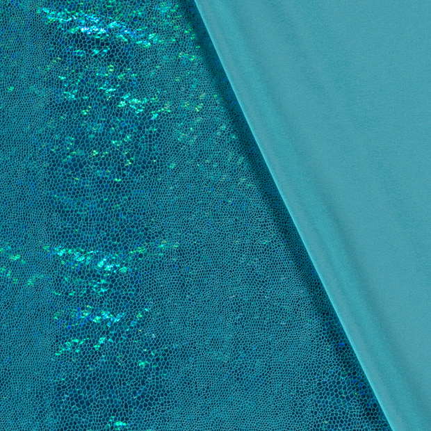 Lamé fabric Snakes foiled 
