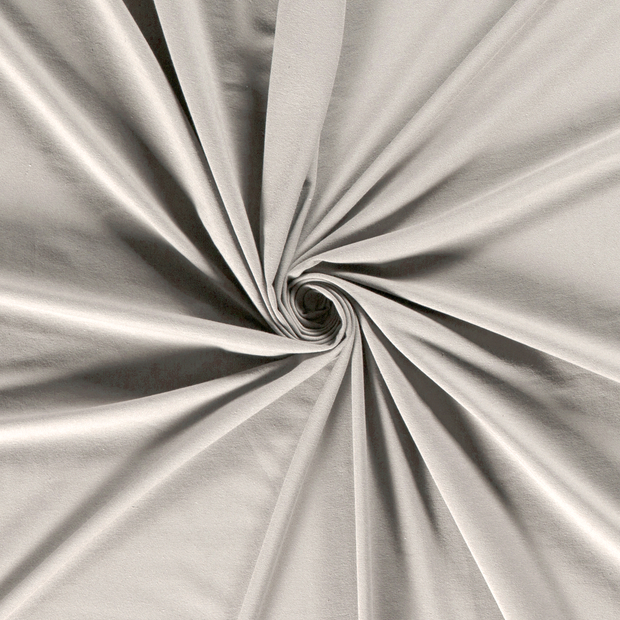 Katoen Jersey stof Licht grijs