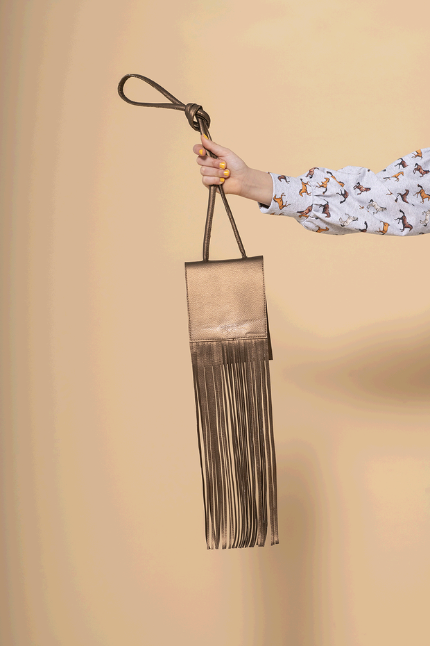 Artificial Leather fabric Unicolour Bronze