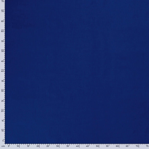 Cotton Poplin fabric Unicolour Cobalt