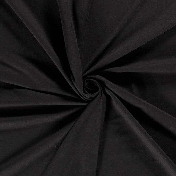 French Terry fabric Black brushed