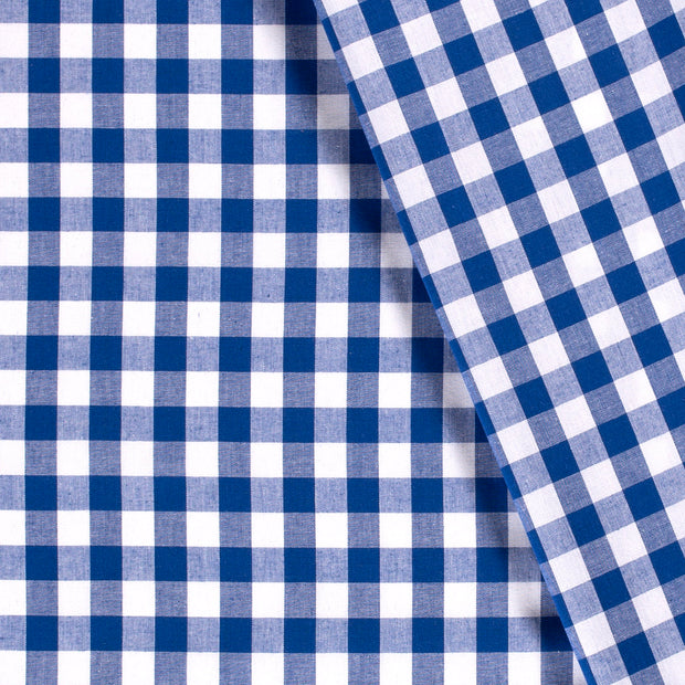 Cotton Poplin Yarn Dyed fabric Checks 