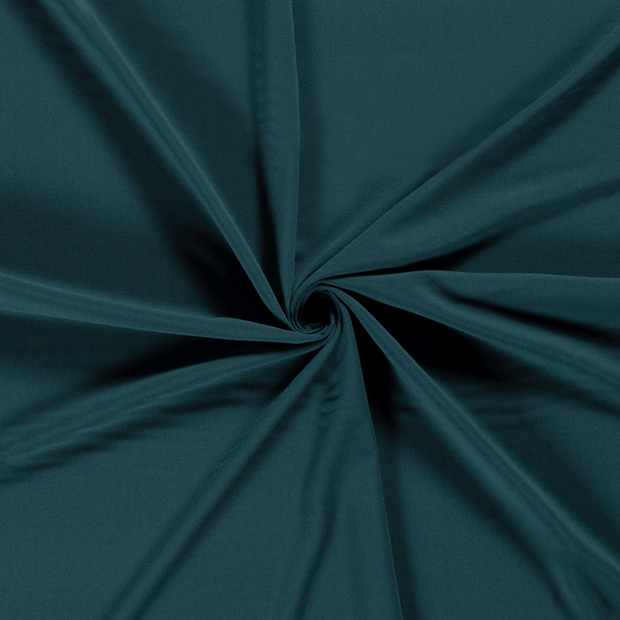 Moss Crêpe stof Petrol