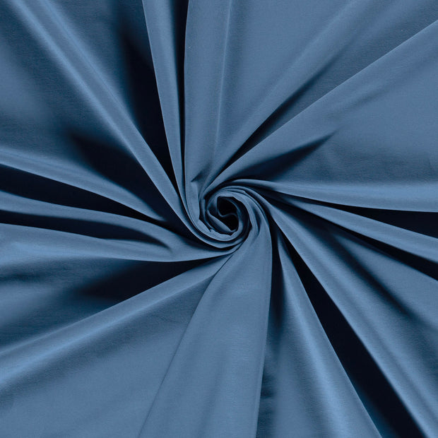 French Terry fabric Indigo brushed 