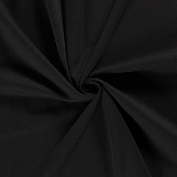 Jogging fabric Black recycled