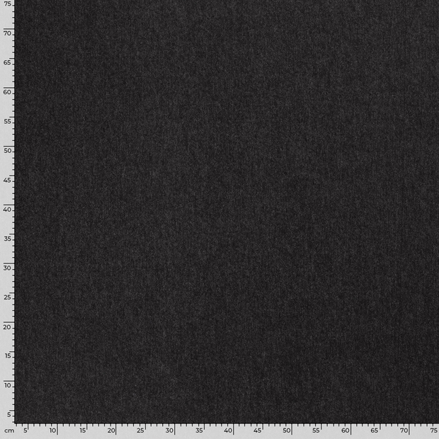 Denim Stretch fabric Unicolour Black