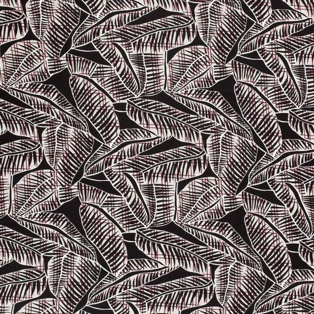Viscose Jersey fabric Wine red matte 