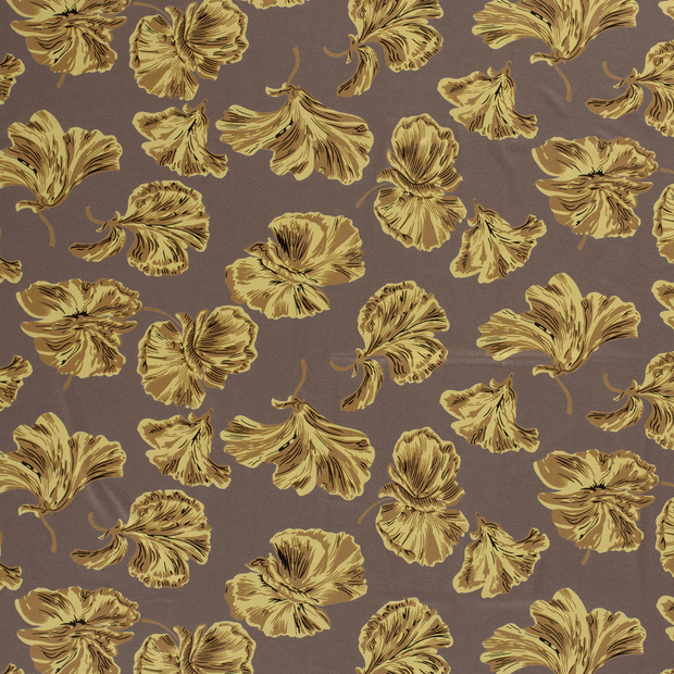 Viscose Jersey fabric Dark Grey matte 