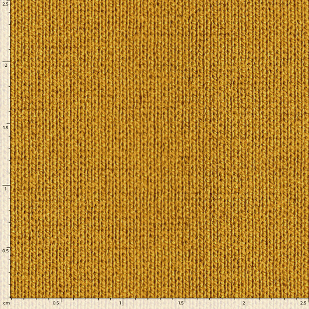 Punta di Roma fabric Unicolour Oker