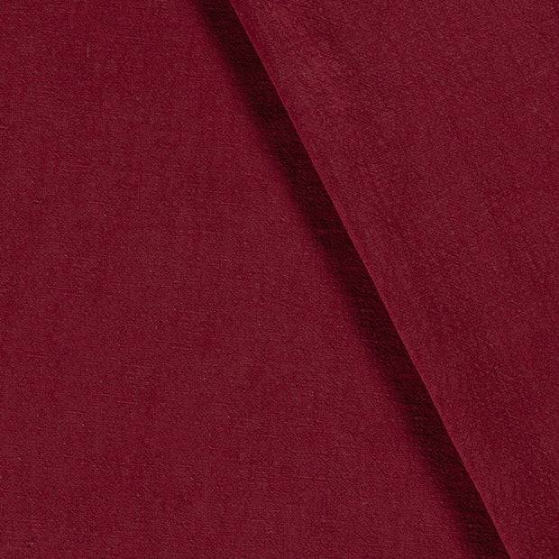 Linen fabric Unicolour stone washed