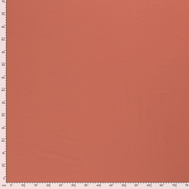 Bamboo Jersey fabric Unicolour Coral