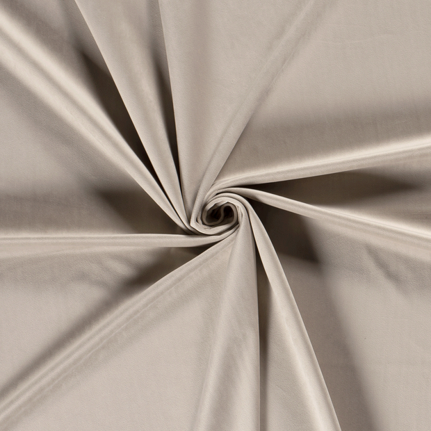 Velvet fabric Beige 