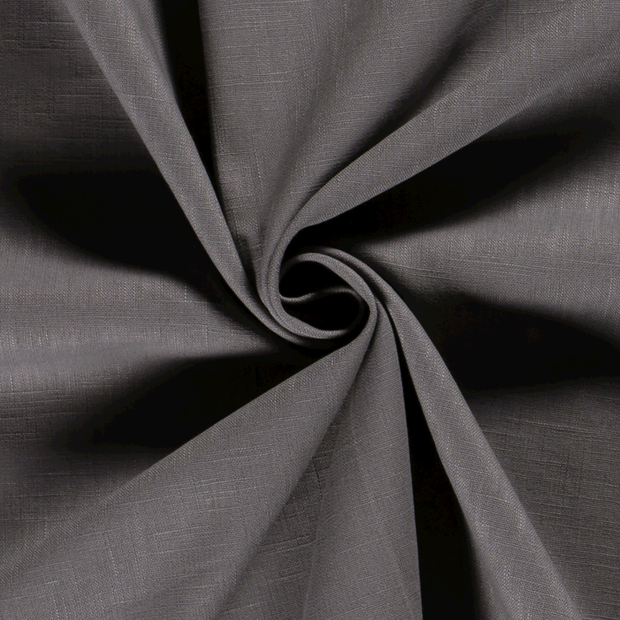 Leinen fabrik Uni Grau