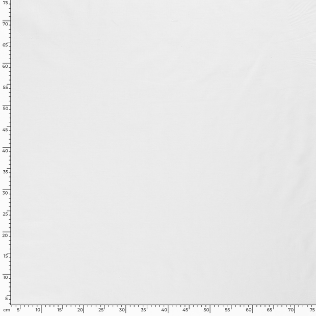 Voile tissu Unicolore Blanc optique