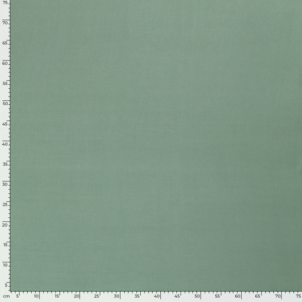 Viscose Poplin fabrik Uni Altes Grün