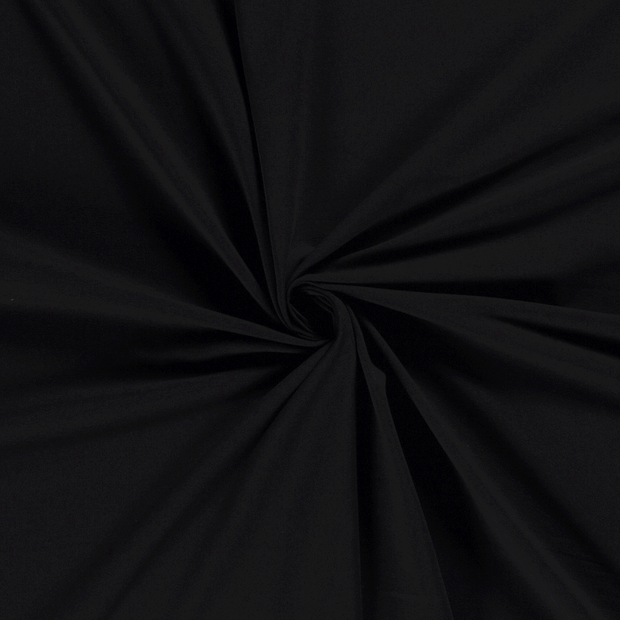 Cotton Jersey fabric Black 