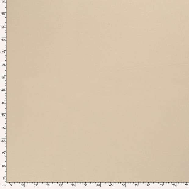 Chiffon fabrik Uni Beige