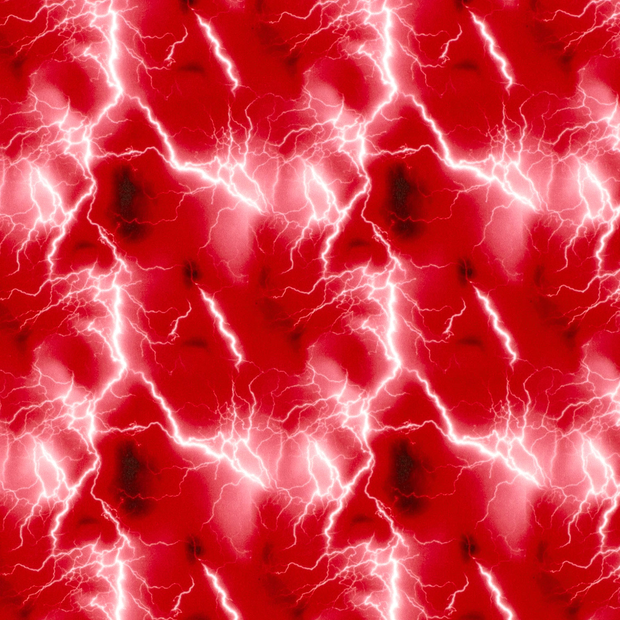 Polyester Jersey tela Luces Rojo