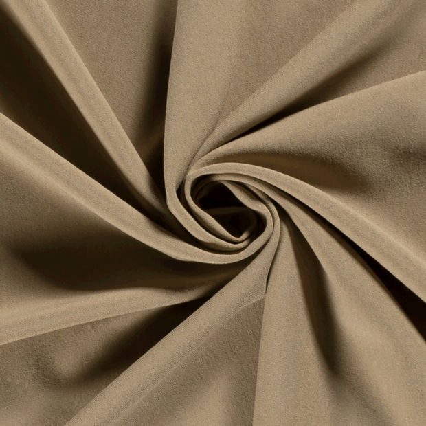 Gabardine fabric Unicolour Camel