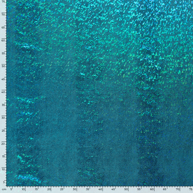 Lamé fabric Snakes Aqua