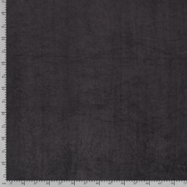 Velours tissu Rib Gris foncé