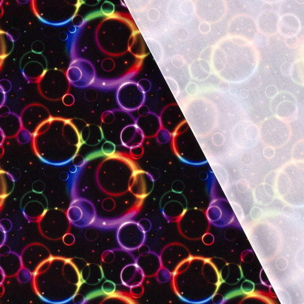 Polyester Jersey fabrik Kreise digital bedruckt 