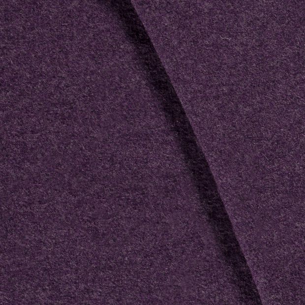 Wool Boucle fabric Unicolour 