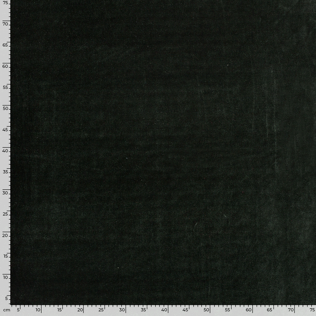 Velvet fabric Unicolour Dark Green