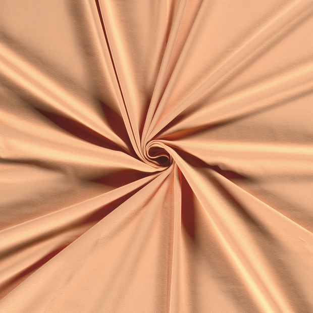 Cotton Jersey fabric Peach 
