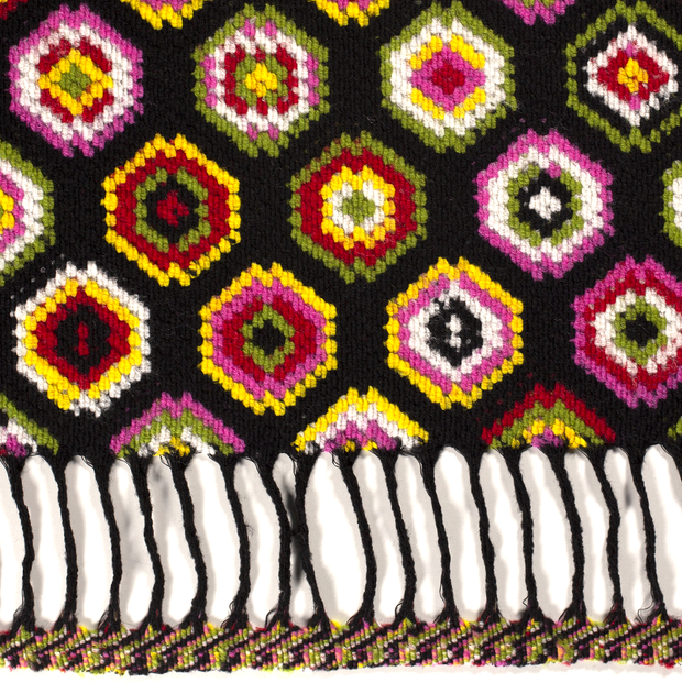 Heavy Knit tela Negro mate 