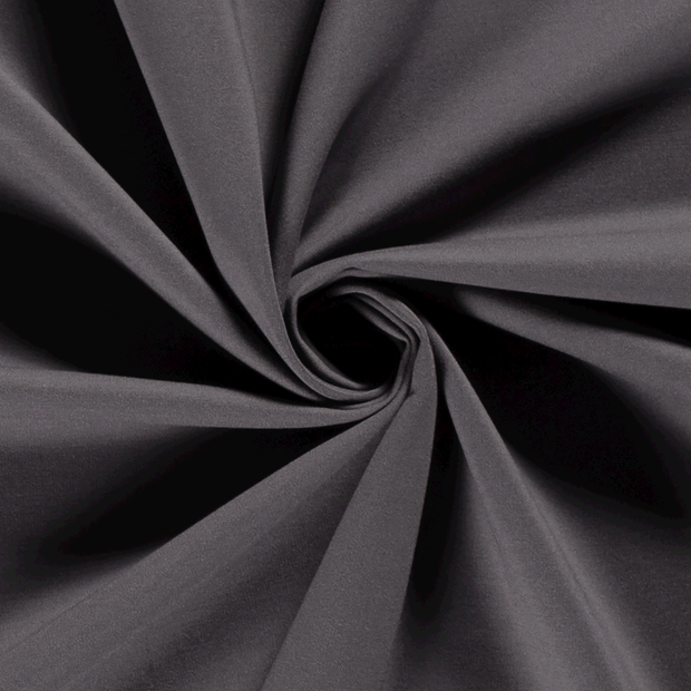 Punta di Roma fabric Unicolour Dark Grey