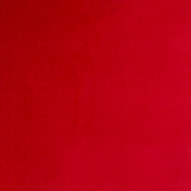 Nicky velours fabric Red soft 