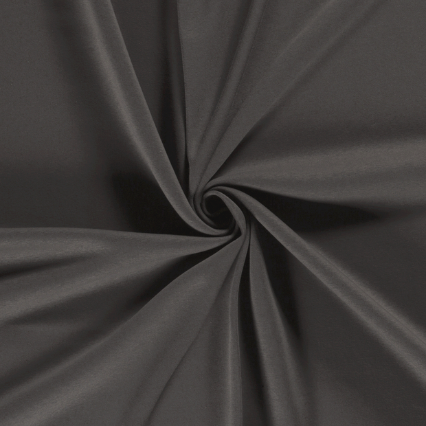 Jogging fabric Taupe Grey brushed 