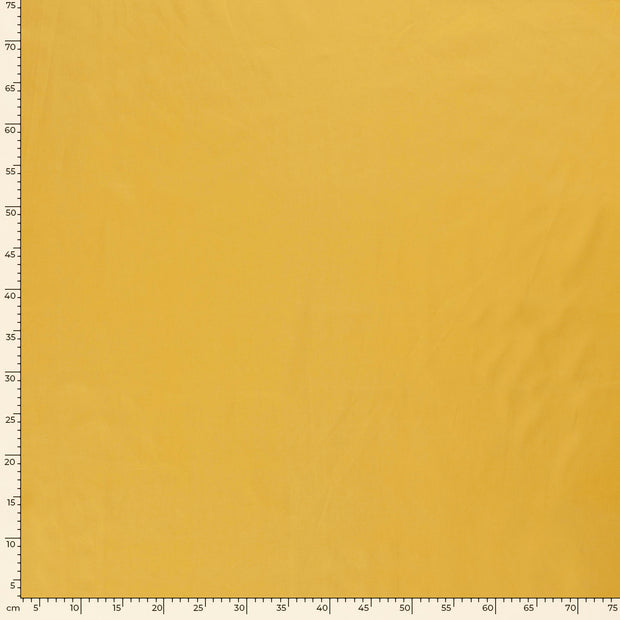 Cotton Poplin fabric Unicolour Yellow
