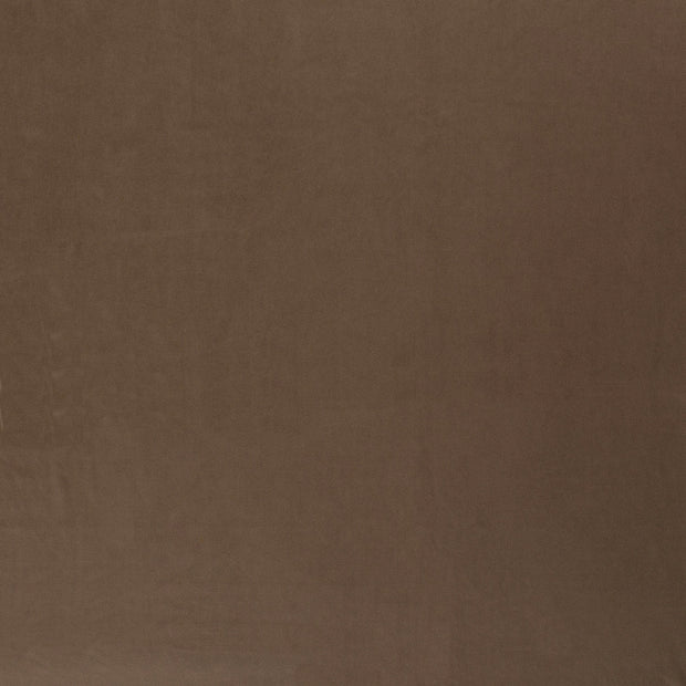 Suede Wildleder-Imitat fabrik Taupe Grau weich 
