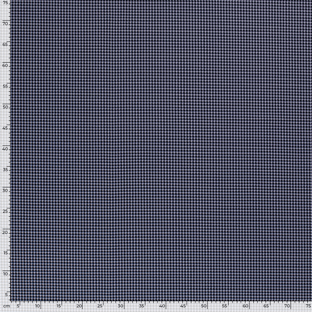 Jacquard fabric Abstract Steel Blue