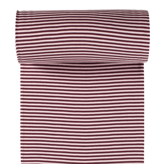 Cuff Material Yarn Dyed fabric Bordeaux matte 