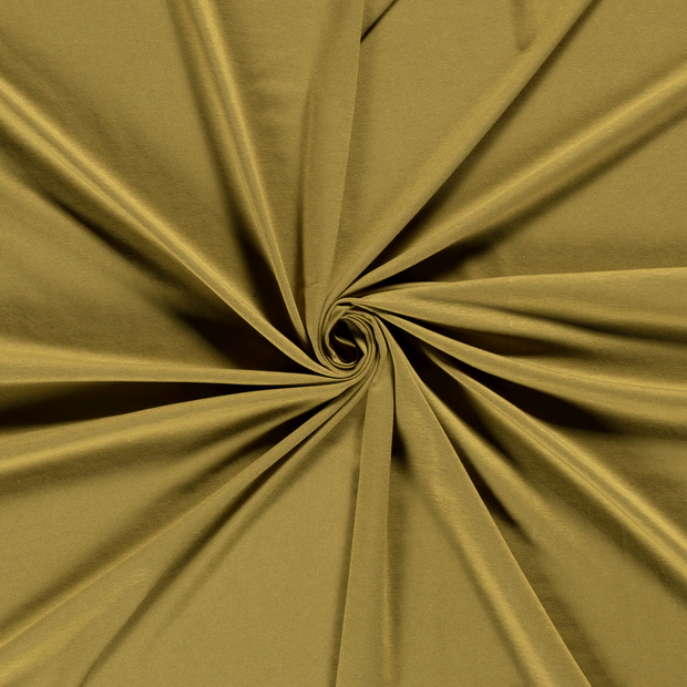 Bamboo Jersey fabric Olive Green 