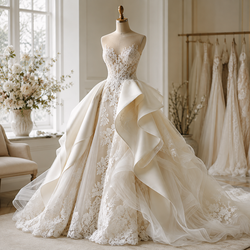 Best fabrics for wedding dresses