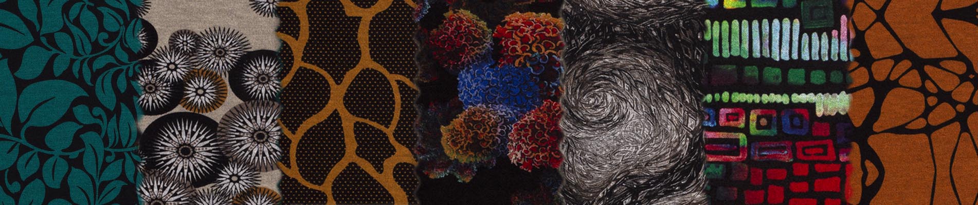 Discharge printed Fabrics Collection | Nooteboom Textiles