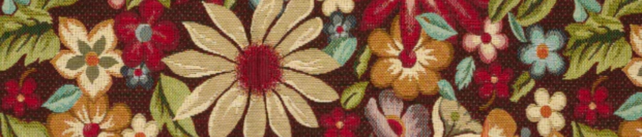 ポポGobelin Weaving Paisley Pattern Blo Gobelin fabrics | Jacquard woven & decorative | Nooteboom Textiles