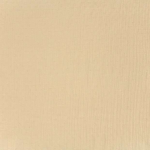 Musselin fabrik Wollweiß matt 