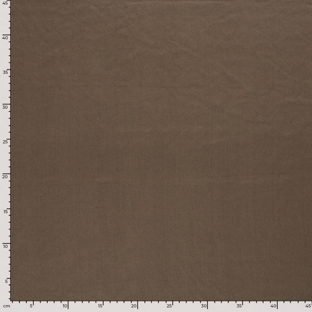 TENCEL™ Lyocell Twill fabric Unicolour Taupe Grey