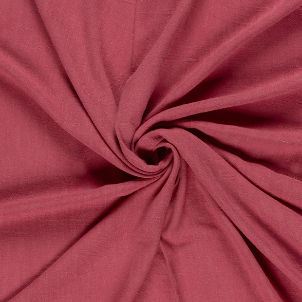 Woven Viscose Linen fabric Lila slub 