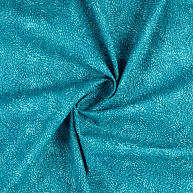 Cotton Poplin fabric Petrol 